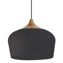 Lámpara Colgante Nómade Negra