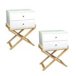 Juego de Mesas de Luz Nordicas