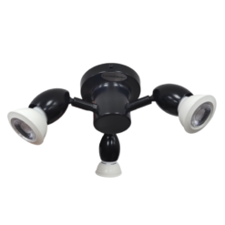 Spot María GU10 Negro