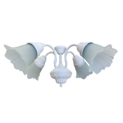 Araña de Fundición 9808 Blanco