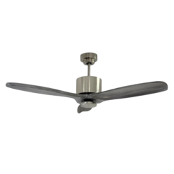 Ventilador de Techo Hemi Platil con Palas de Madera Grises