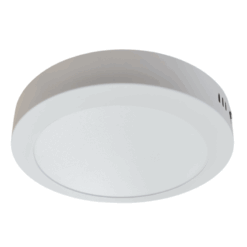 Plafón LED Redondo Blanco Texturado 18W Luz Cálida